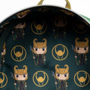 Loungefly Marvel Comics Loki Pop! by Loungefly US Exclusive Mini Backpack [RS]