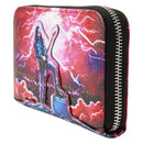 Loungefly Stranger Things Eddie Munson Tribute Glow Zip Around Wallet