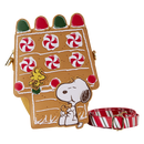 Loungefly Peanuts Snoopy Gingerbread House Scented Crossbody