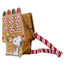 Loungefly Peanuts Snoopy Gingerbread House Scented Crossbody