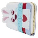 Loungefly Alice in Wonderland (1951) White Rabbit Cosplay Zip Around Wallet