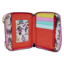 Loungefly Disney: D100 Classic All Over Print Iridescent Zip Around Wallet