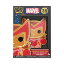 Funko Pop Marvel Comics Scarlet Witch Gingerbread Enamel Pop! Pin