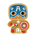 Funko Pop Marvel Comics Captain America Gingerbread Enamel Pop! Pin