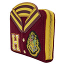 Loungefly Harry Potter Gryffindor Hogwarts Crest Varsity Jacket Zip Around Wallet