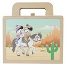 Loungefly Disney Western Mickey & Minnie Lunchbox Journal