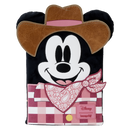 Loungefly Disney Western Mickey Plush Journal