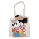 Loungefly Disney Western Mickey Canvas Tote Bag