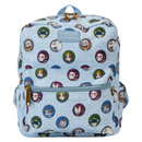 Loungefly Avatar: The Last Airbender All Over Print Square Nylon Mini Backpack