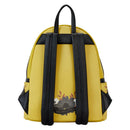 Loungefly Harry Potter Hufflepuff House Floral Tattoo Mini Backpack