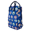 Loungefly One Piece Characters AOP FullSize Nylon Backpack