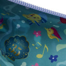 Loungefly The Little Mermaid (1989) 35th Anniversary Life Is The Bubbles Nylon Purse
