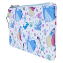 Loungefly Disney Princess Manga Style Nylon WristletWallet