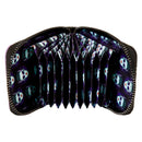 Loungefly Universal Monsters Bride of Frankenstein Neon Mask Zip Wallet