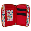 Loungefly Disney Donald wrapped in Lights Zip Wallet