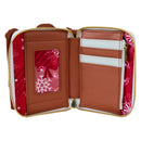 Loungefly Winnie the Pooh Pooh & Friends Holiday Scene Zip Wallet
