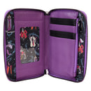 Loungefly Disney Villans Iridescent Zip Wallet