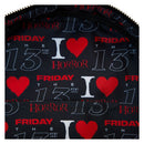 Loungefly I Heart Horror Friday the 13th Mini Backpack