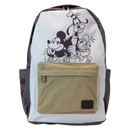 Loungefly Mickey & Friends Canvas & Nylon Full Size Backpack