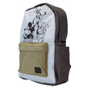 Loungefly Mickey & Friends Canvas & Nylon Full Size Backpack