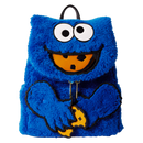 Loungefly Sesame Street Cookie Monster Plush Mini Backpack