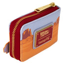 Loungefly Back to the Future 40th Anniversary Delorean Accordion Wallet