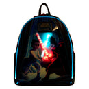 Loungefly Star Wars: The Force Awakens Rey & Kylo Ren Light Up Mini Backpack