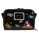 Loungefly Monopoly 90th Money Glitter Zip Around Wallet