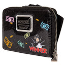 Loungefly Monopoly 90th Money Glitter Zip Around Wallet