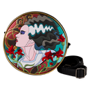 Loungefly Universal Monsters The Bride of Frankenstein Stained Glass Crossbody Bag