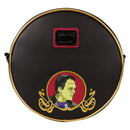 Loungefly Universal Monsters The Bride of Frankenstein Stained Glass Crossbody Bag