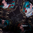 Loungefly Universal Monsters The Bride of Frankenstein Stained Glass Crossbody Bag