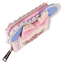Loungefly Disney Minnie Floral & Lace Ears Zip Around Wallet