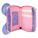 Loungefly Disney Minnie Floral & Lace Ears Zip Around Wallet
