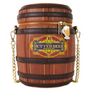 Loungefly Harry Potter Butterbeer Barrel Crossbody Bag