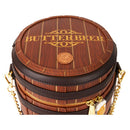 Loungefly Harry Potter Butterbeer Barrel Crossbody Bag