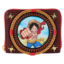 Loungefly One Piece Luffy Compass Zip Around Wallet