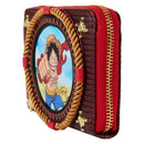 Loungefly One Piece Luffy Compass Zip Around Wallet