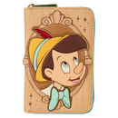 Loungefly Pinocchio Portrait Zip Around Wallet