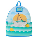 Loungefly Jaws 50th Anniversary Mini Backpack