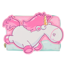 Loungefly Minions Fluffy Unicorn Zip Around Wallet