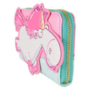 Loungefly Minions Fluffy Unicorn Zip Around Wallet