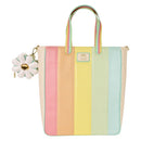 Loungefly Good Luck Trolls Trolls with Faux Fur Tote Bag & Detachable Coin Bag