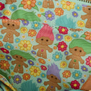 Loungefly Good Luck Trolls Trolls with Faux Fur Tote Bag & Detachable Coin Bag