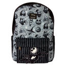 Loungefly The Nightmare Before Christmas Nylon Full Size Backpack