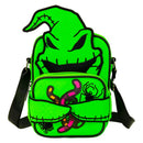 Loungefly The Nightmare Before Christmas Oogie Boogie Glow Crossbuddies Bag with Coin Bag