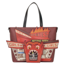 Loungefly Beetlejuice Beetlejuice Inferno Room Tote Bag with Coin Bag