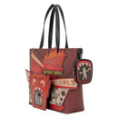 Loungefly Beetlejuice Beetlejuice Inferno Room Tote Bag with Coin Bag