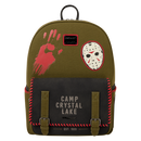 Loungefly Friday The 13th Camp Crystal Lake Glow Full Size Backpack