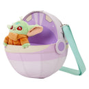 Loungefly Star Wars: Mandalorian Grogu Figural Plush Crossbody Bag